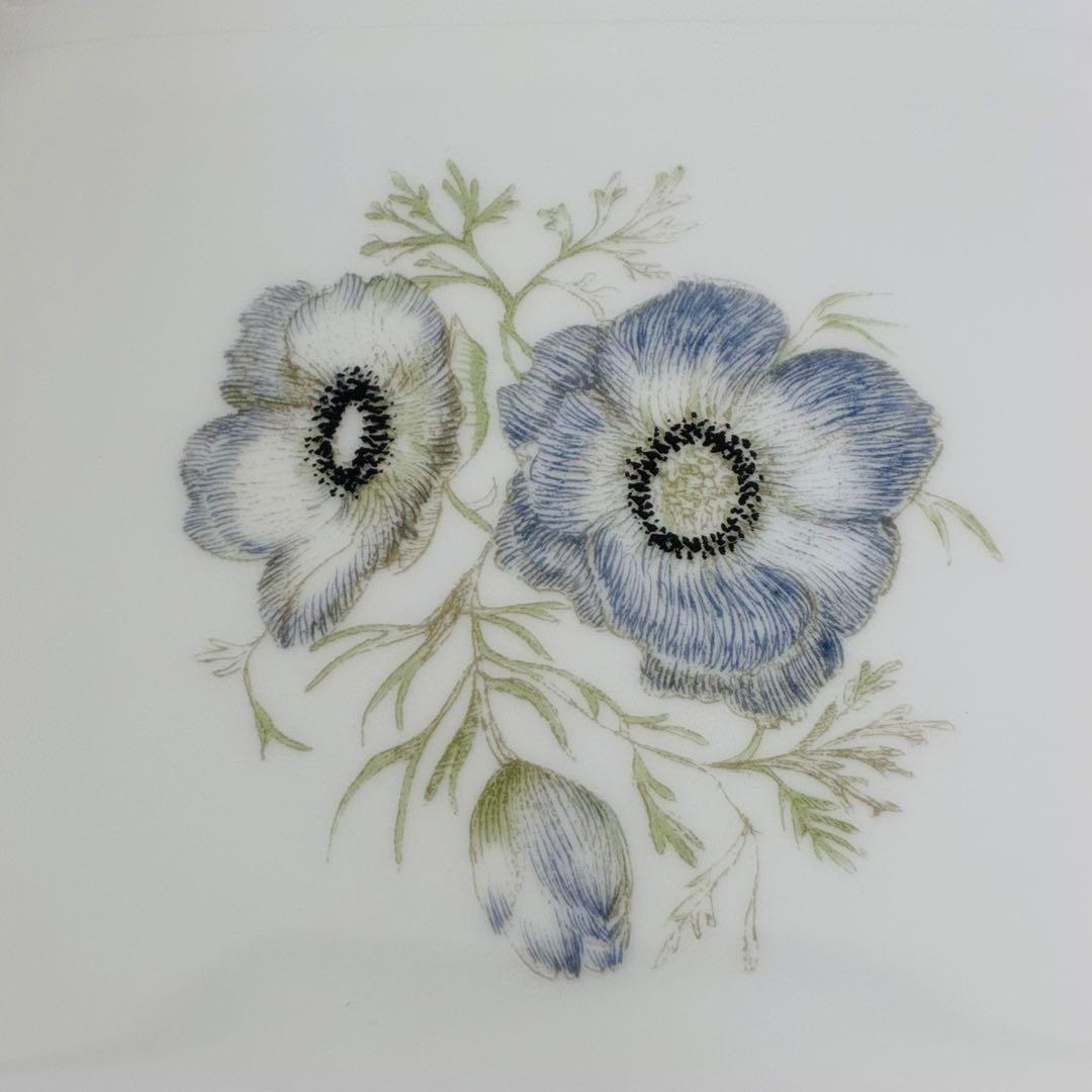 英国製【ウェッジウッド】GLEN MIST（グレンミスト） スクエアプレート