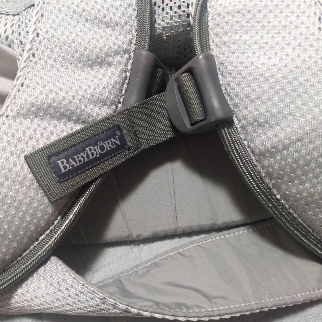 【良品】ベビービョルン　抱っこ紐　ONE KAI Air シルバー