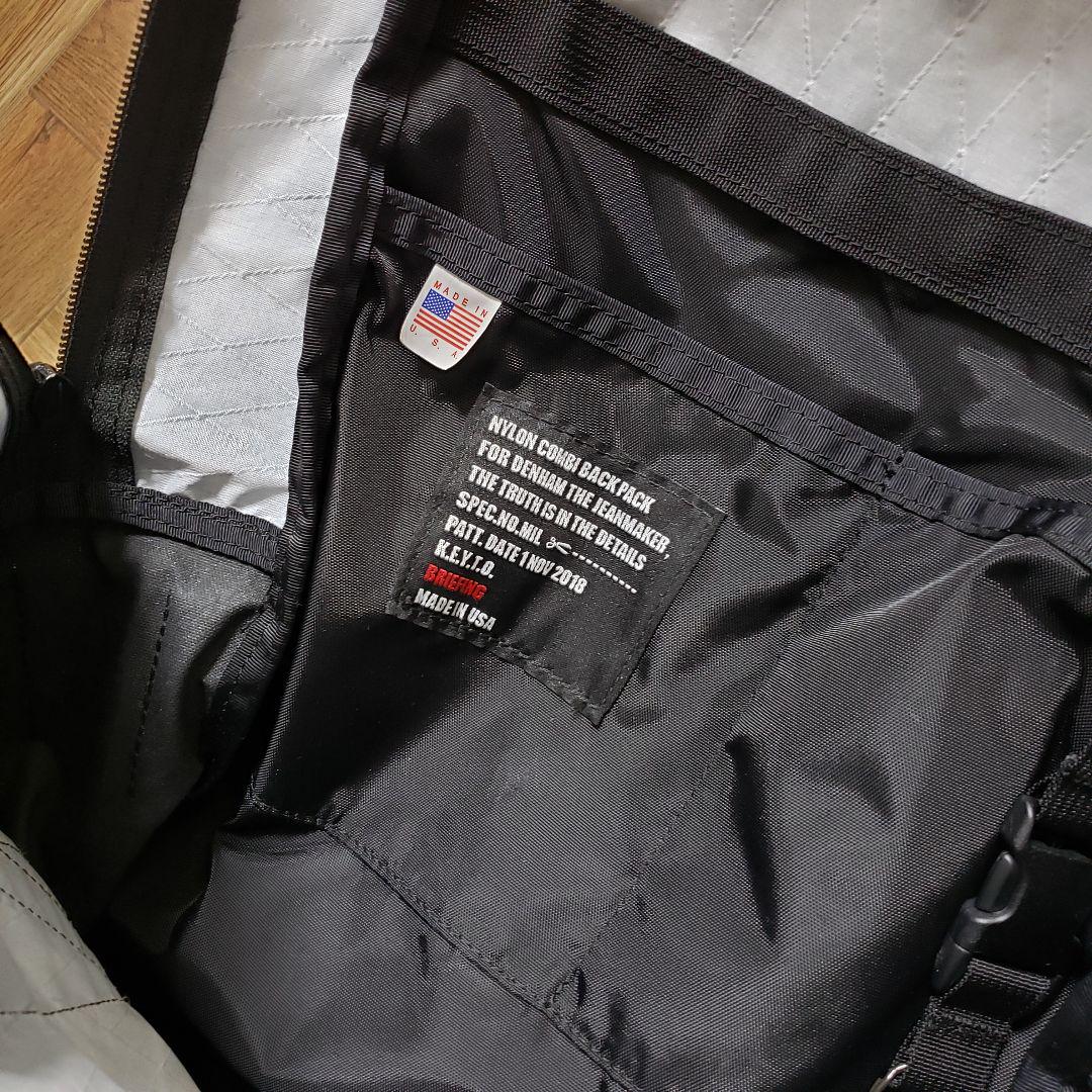 新作最新作 美品 DENHAM × BRIEFING デンハム ブリーフィング リュック kE041-m21957948726 即納新品
