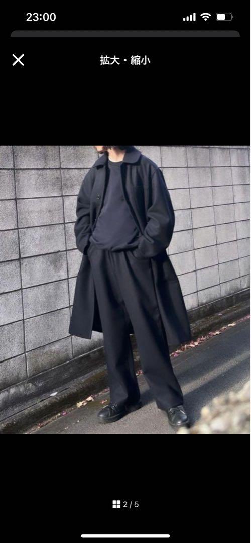 専用COMOLI ウールカシミヤミリタリーコート23aw