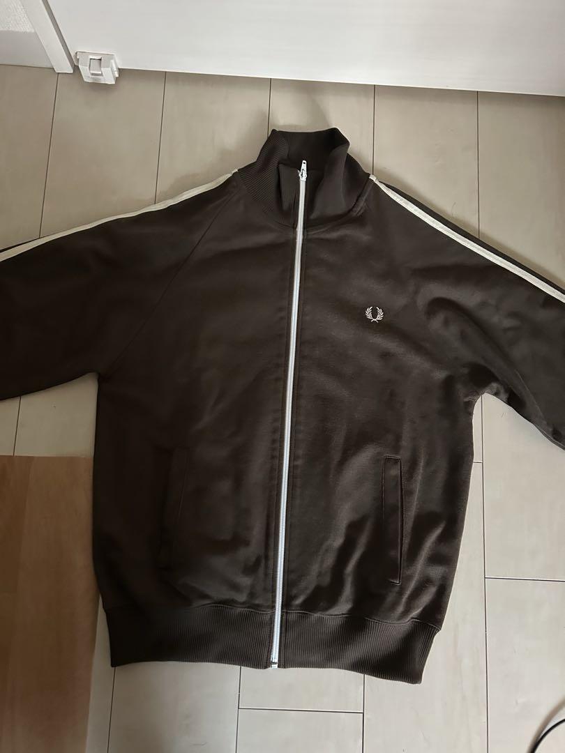 FRED PERRY フレットペリー　トラックジャケット　ブラウン