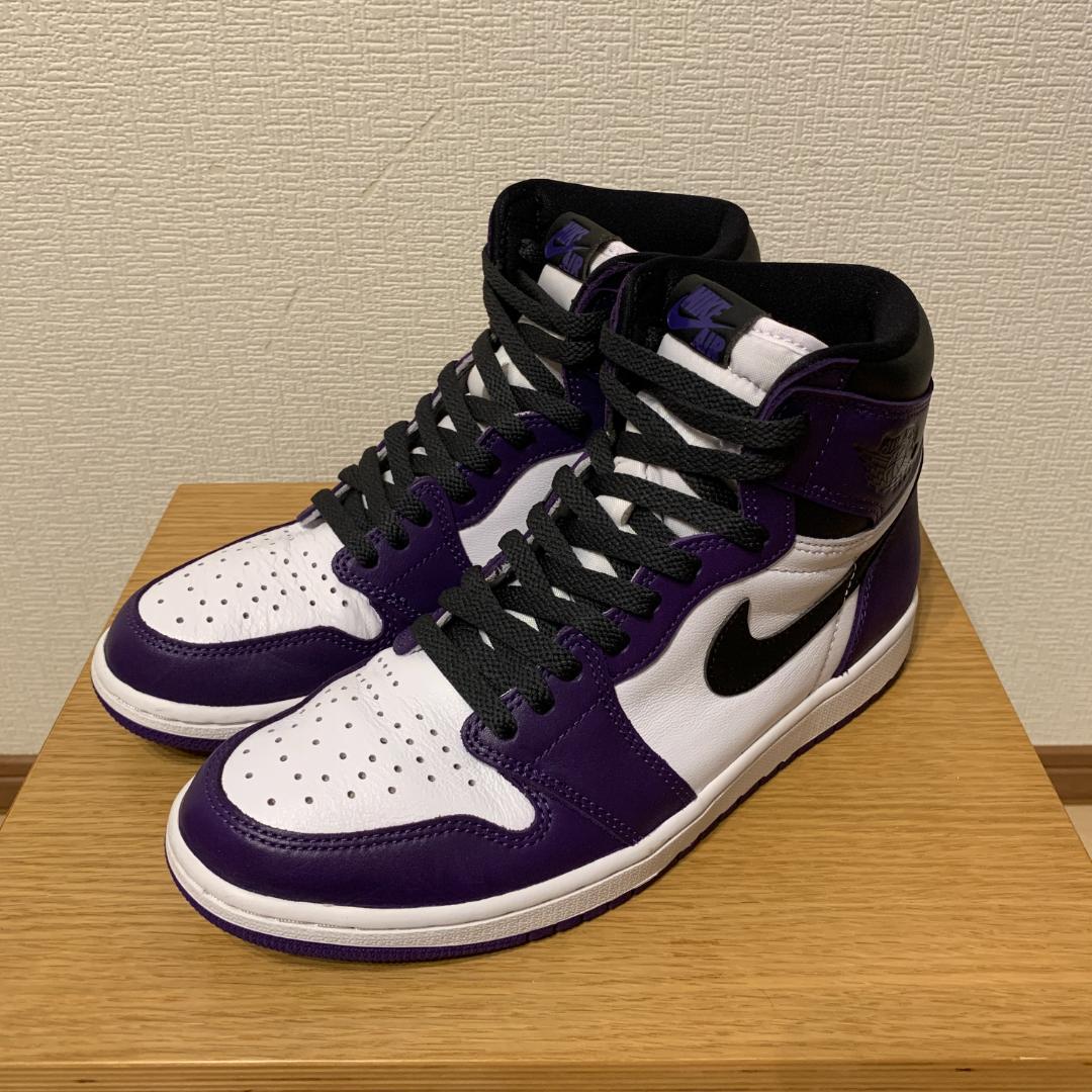 NIKE エアジョーダン1 コートパープル