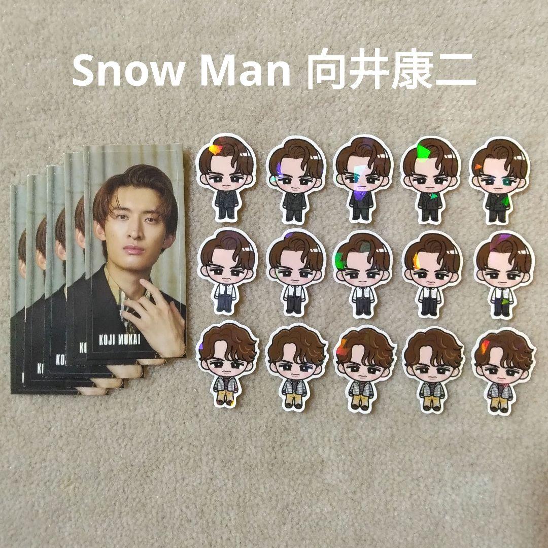 Snow Man RAYS 向井康二 CD購入特典 すのチルステッカーシール