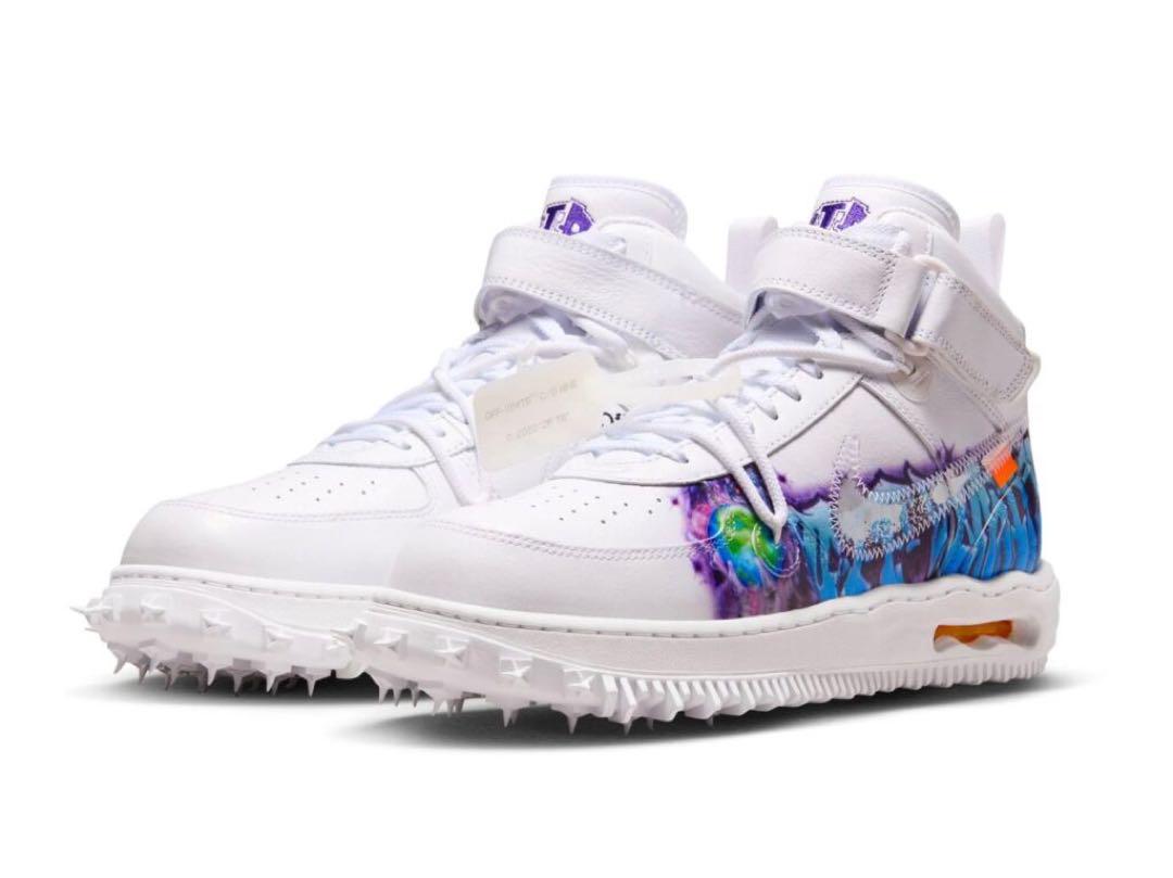 Off-White×Nike Air Force1 Mid Graffiti