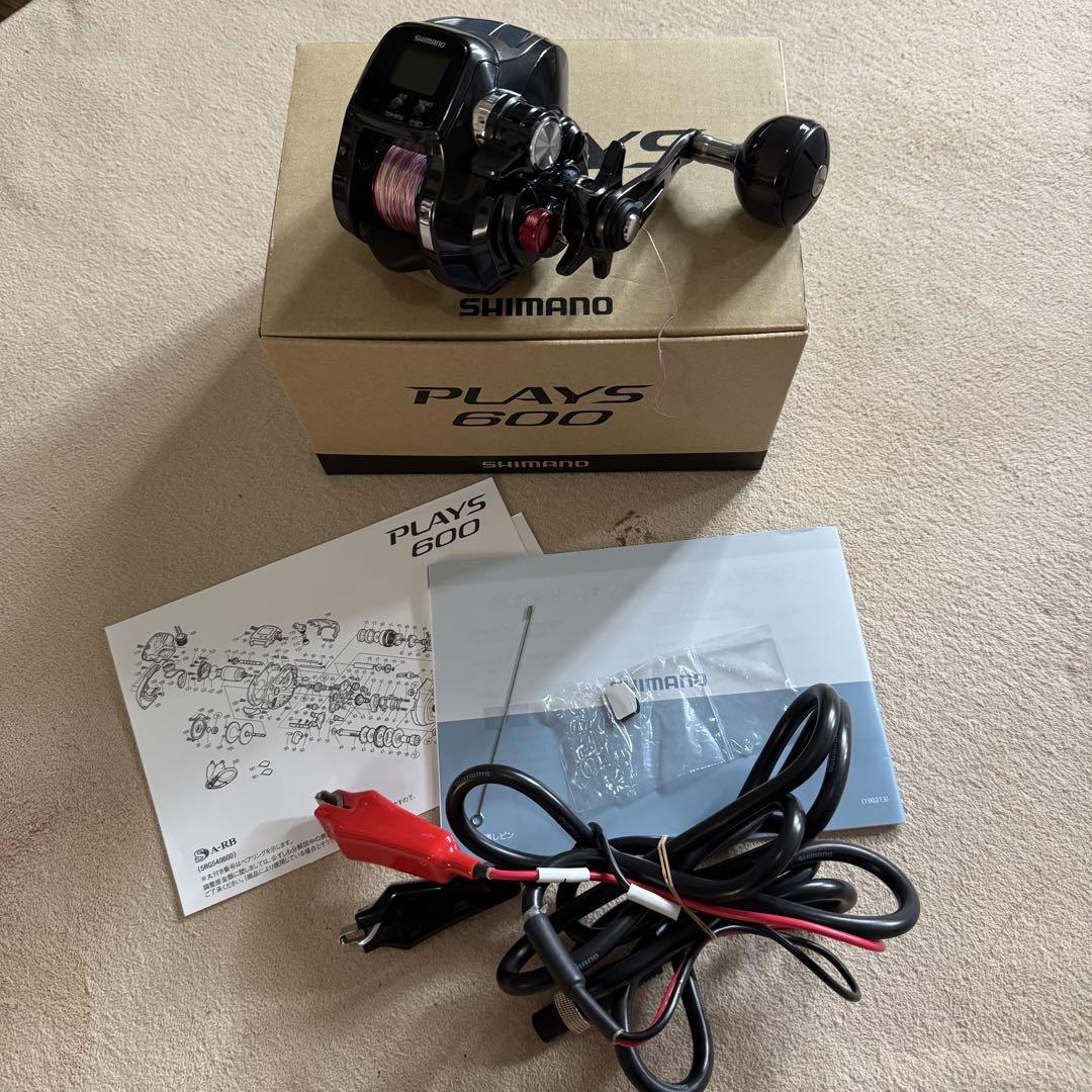 極美品 シマノ 19 プレイズ 600 SHIMANO PLAYS 付属品完備
