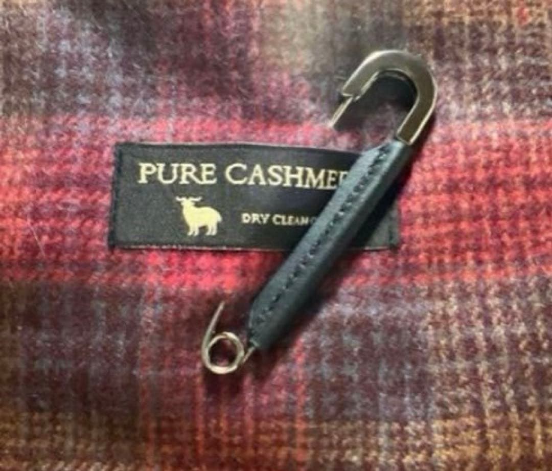 23区 チェック ストール 大判 カシミヤ100% 23区 チェック ストール 大判 カシミヤ100%