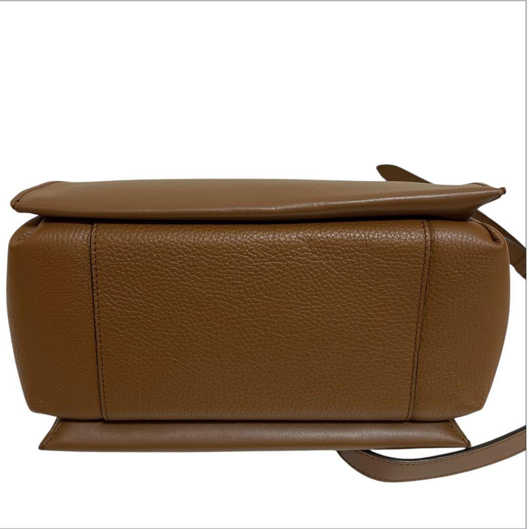 超美品！！フルラショルダーバッグ S Cognac Hブラウン