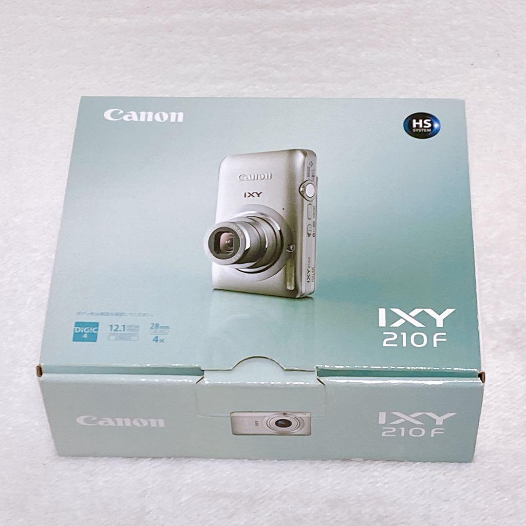 完品 Canonキャノン IXY210F シルバー イクシー 未使用級 極美品