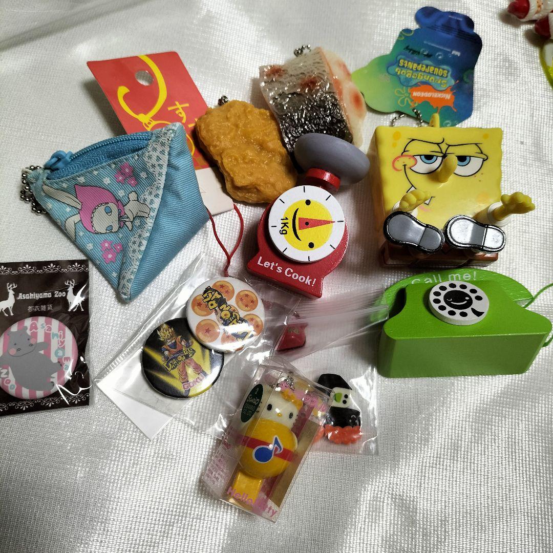 キャラクターグッズ ぬいぐるみ ストラップ　キーホルダー　セット　平成レトロ