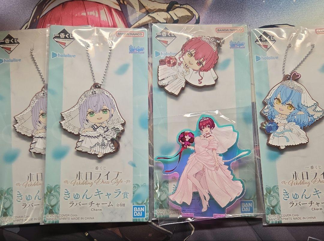 ホロライブ 一番くじ ちょこのっこ、アクリルスタンド、ラバーチャーム まとめ売り ホロライブ 一番くじ ちょこのっこ アクスタ ラストワン おまけ付き