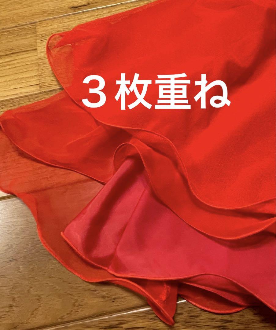 社交ダンス　赤　ワンピース　ドレス　　　 フレア　ストレッチ　パーティー　セキネ 社交ダンス 赤 ワンピース ドレス フレア ストレッチ パーティー