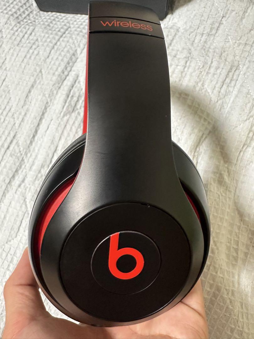 Beats Studio3 Wireless ブラックレッド 美品 - メルカリ