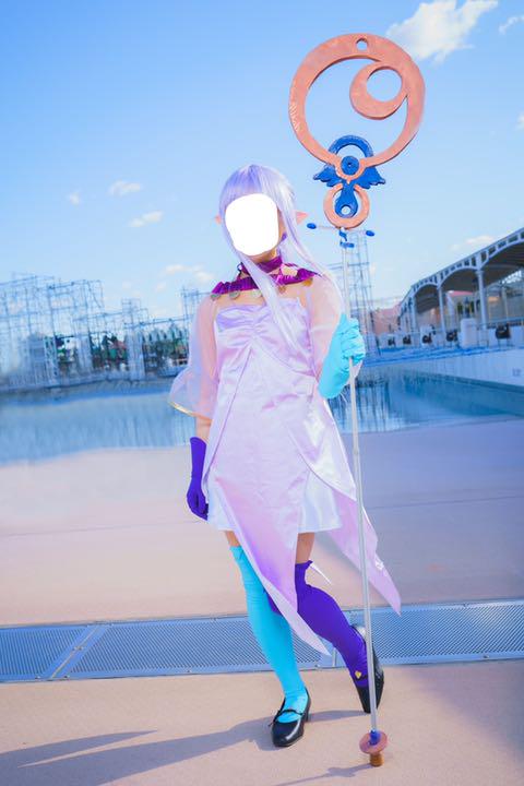 形里奈様専用 コスプレ ウィッグ 杖付き QMFtJ-m21972594755 FGO メディアリリィ 人気が高