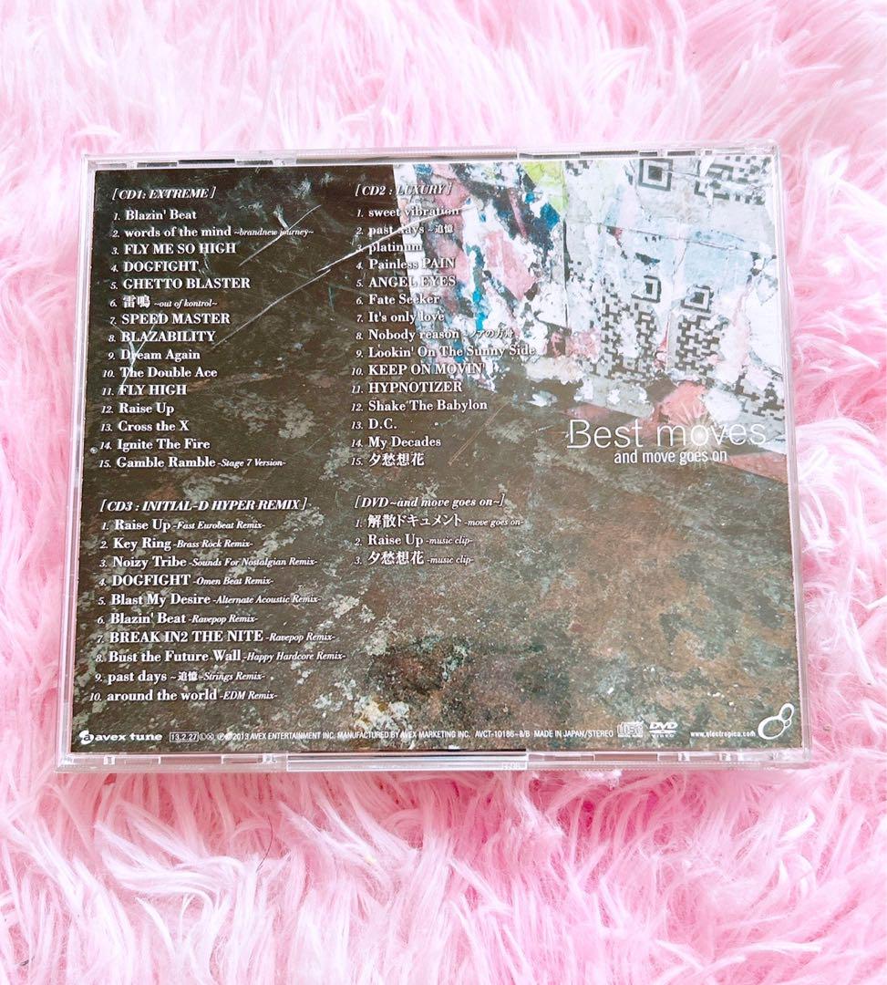 M.O.V.E Best moves CD+DVD ４枚組　頭文字D