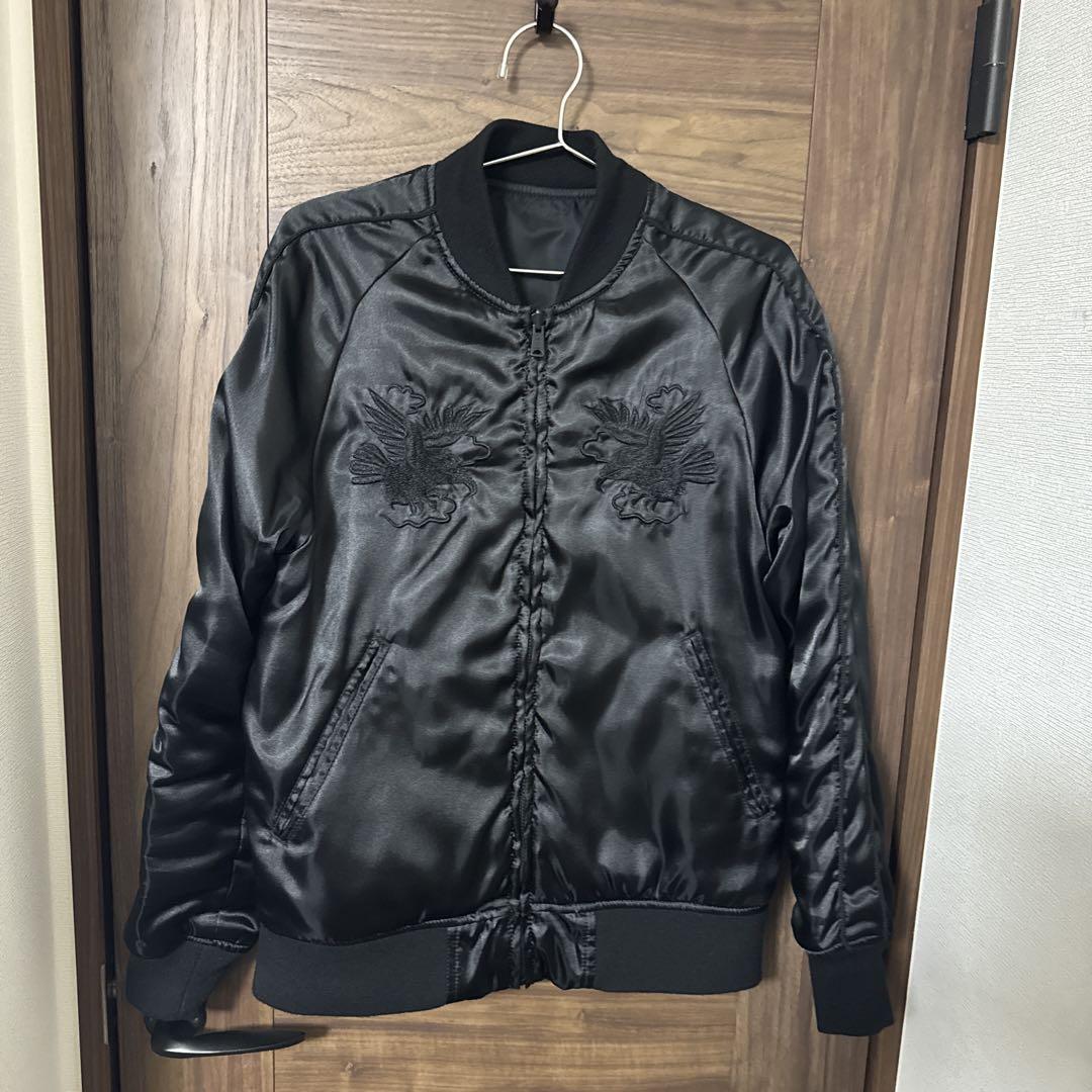 中古・古着通販】ALPHA (アルファ) スカジャン ブラック サイズ