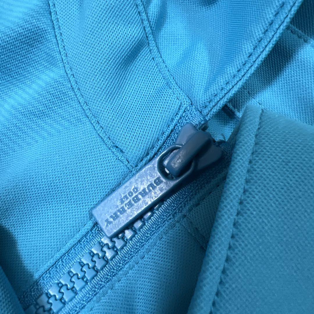 美品 Burberry Golf バーバリーゴルフハーフジップ半袖シャツ