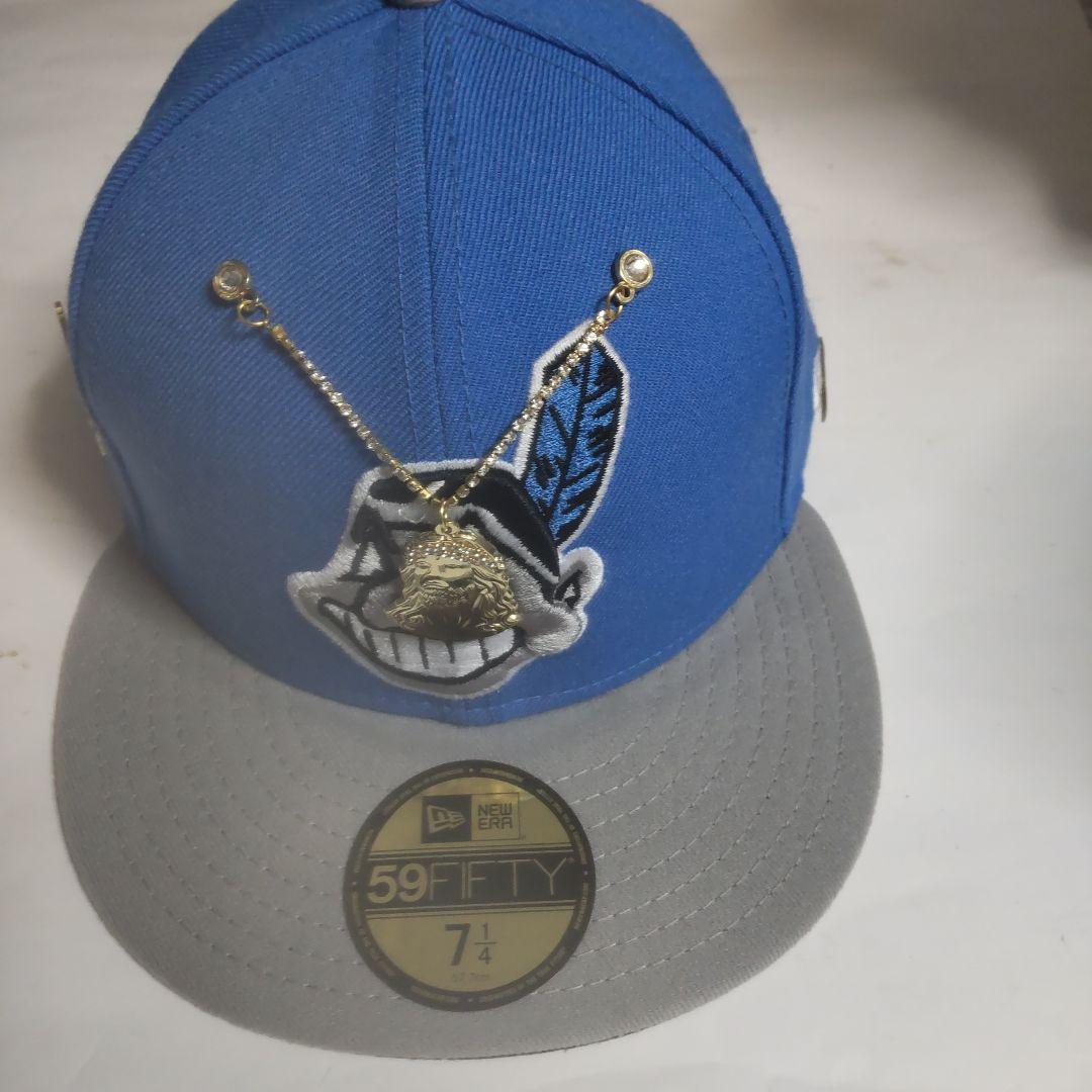 New Era 59FIFTY キャップ 7 1/4 青/グレーツバグレー