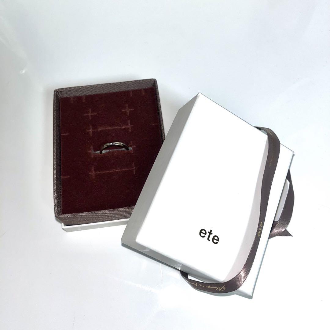 ete 指輪 リング ほぼ新品 9号
