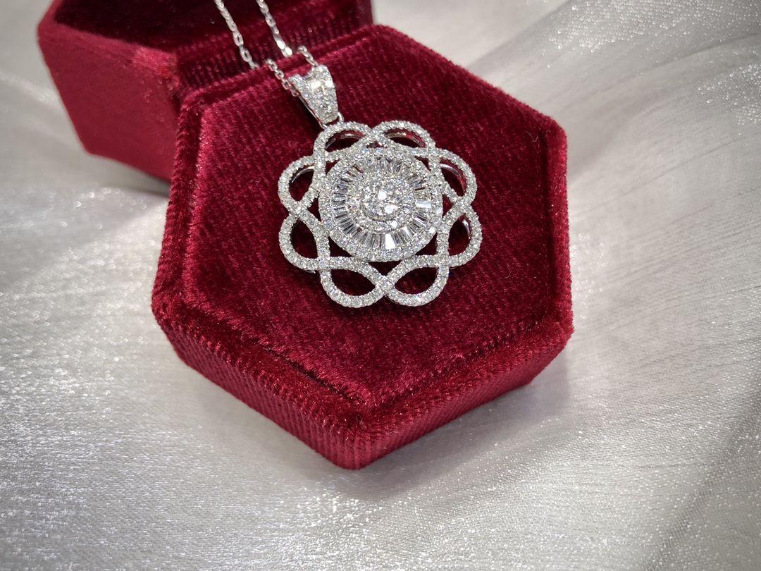 天然ダイヤモンドペンダントトップ1.42ct k18 pPCc3-m21977024802 豊富な低価