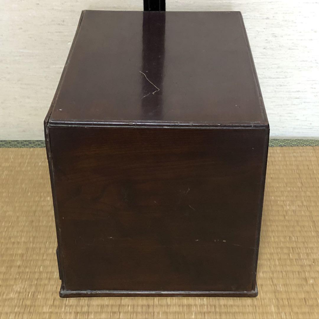 木製 伝統工芸 民芸品 引出し 昭和レトロ アンティーク 小箪笥 小物入れ 骨董