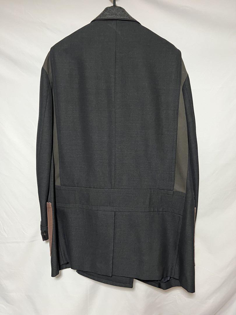 kolor18aw ジャケット パッチワーク ネイビー サイズ3 kolor18aw ジャケット パッチワーク ネイビー サイズ3 kolor18aw