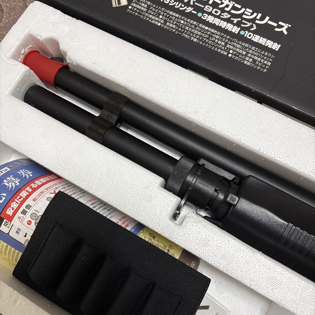 東京マルイ エアーコッキング ショットガン M3 スーパー90 おまけ付き 東京マルイ M3 スーパー90 エアーショットガン | ショットガン