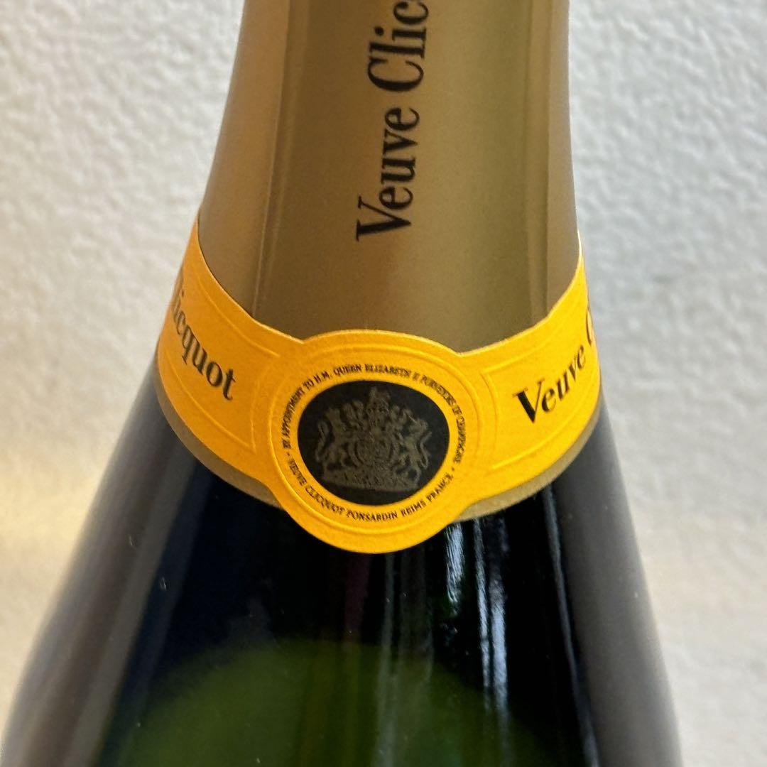 NA3291 未開栓! Veuve Clicquot ヴーヴクリコ イエロー