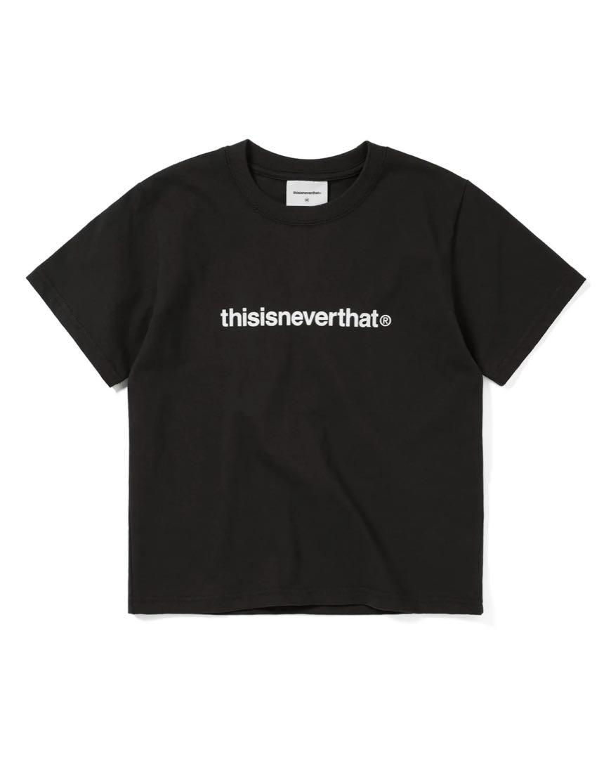 thisisneverthat T-Logo W Tee Off Black S トップス