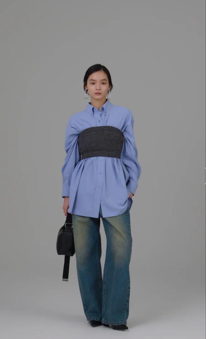 Louren ローレン ニットベアトップ