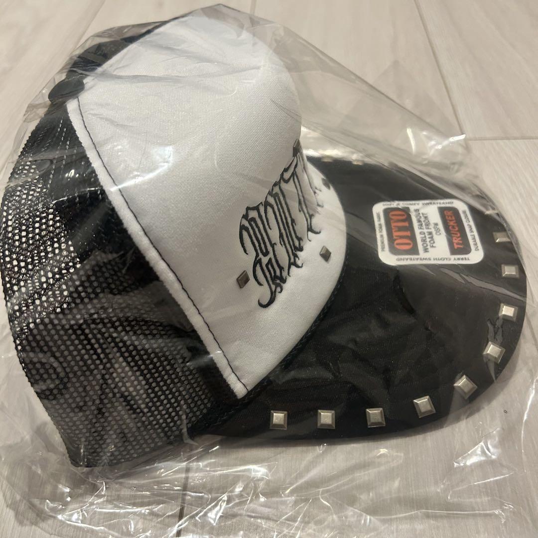【新品】ANTIMID STUDS CAP - White