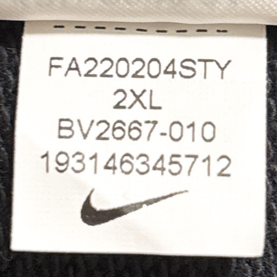 美品 ナイキ NIKE トレーナー スウェット バックプリント 袖ワッペン