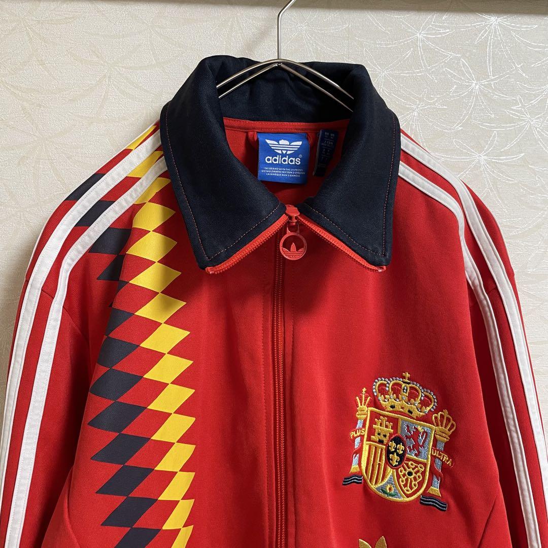 adidas トラックジャケット ジャージ スペイン代表 希少 ビッグサイズ