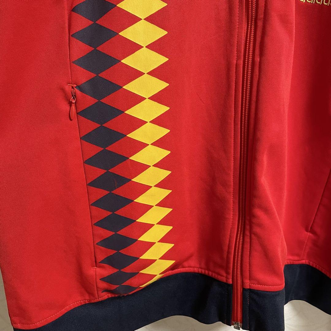 adidas トラックジャケット ジャージ スペイン代表 希少 ビッグサイズ