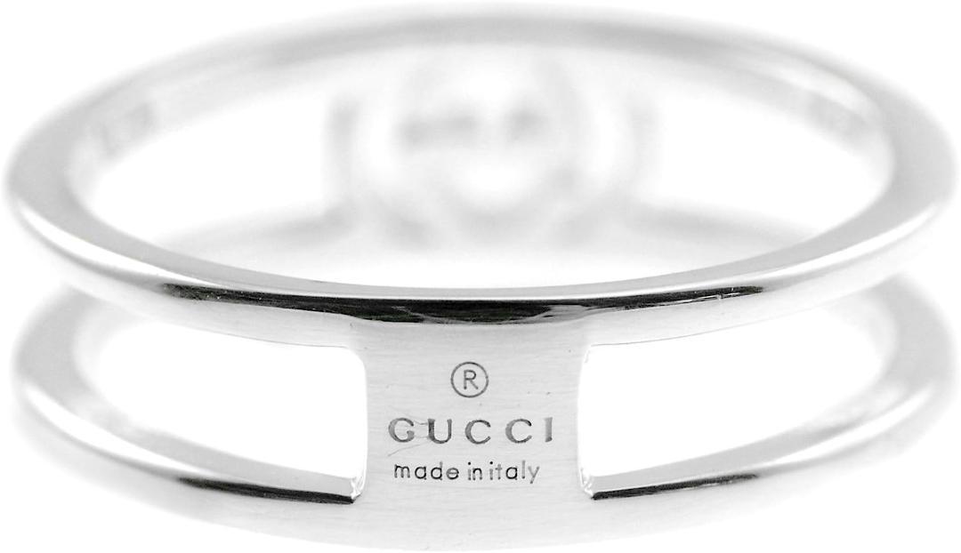 GUCCI GGアイコンリング 298036-J8400 サイズ10号 シルバー