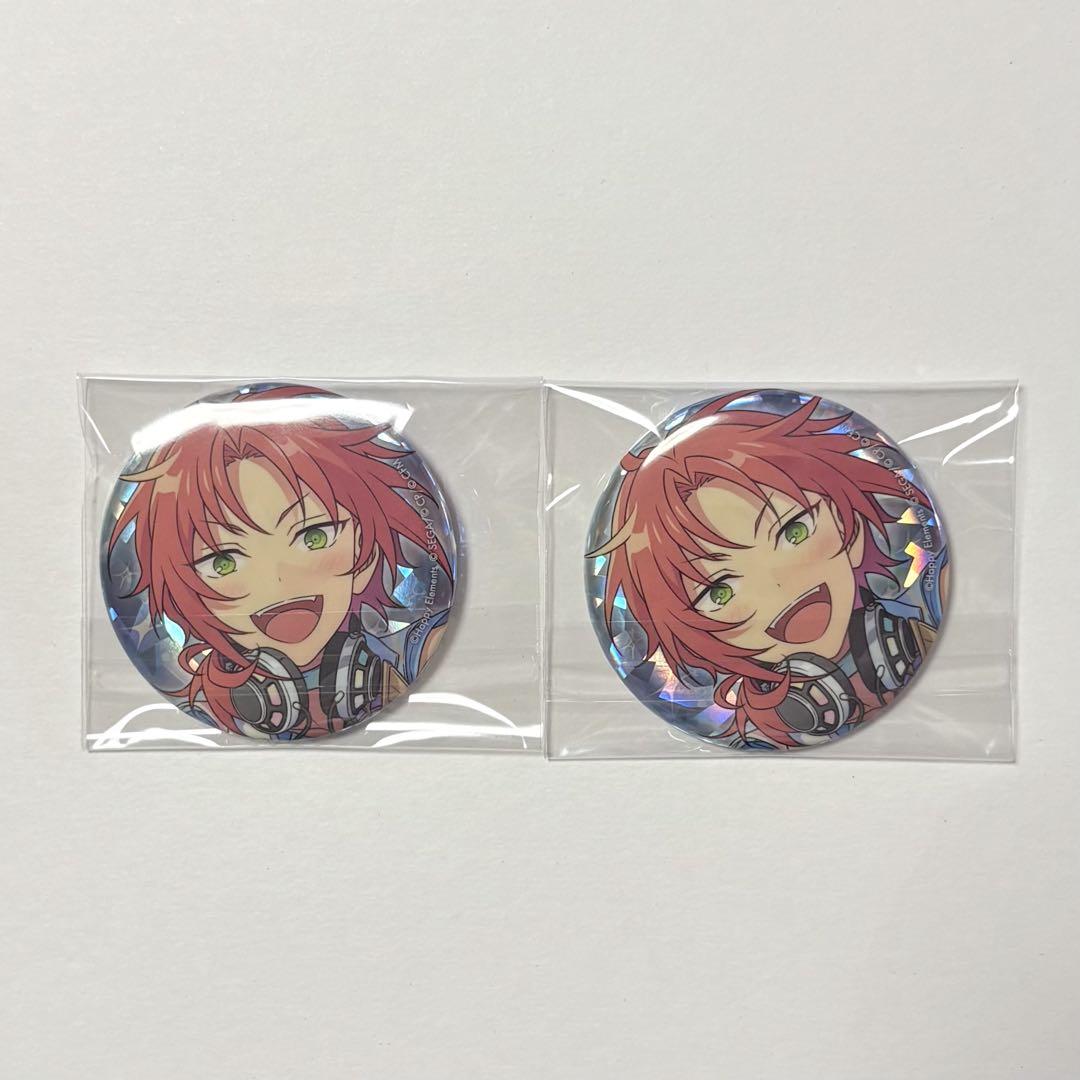 月永レオ　あんスタ　プロセカコラボ　缶バッジ　15個 あんスタ 月永レオ プロセカコラボ ホログラム缶バッジ - メルカリ