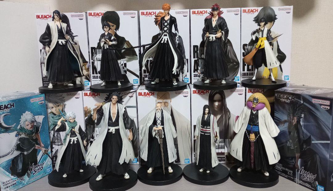 BLEACH フィギュア SOLID AND SOULS 10体 ＋ 2体 - メルカリ
