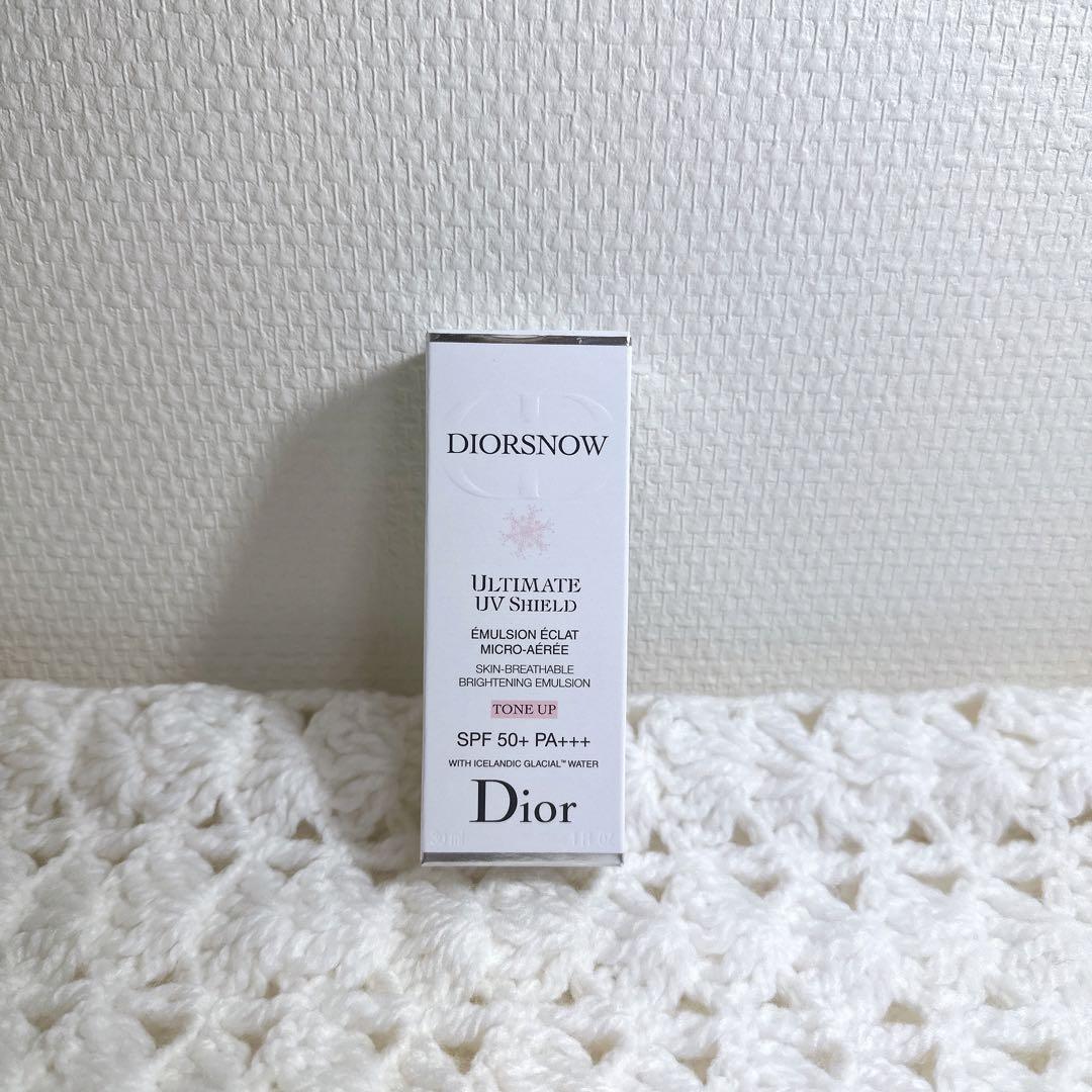 DIORスノーUVシールドトーンアップ50+(日焼け止め乳液) - メルカリ
