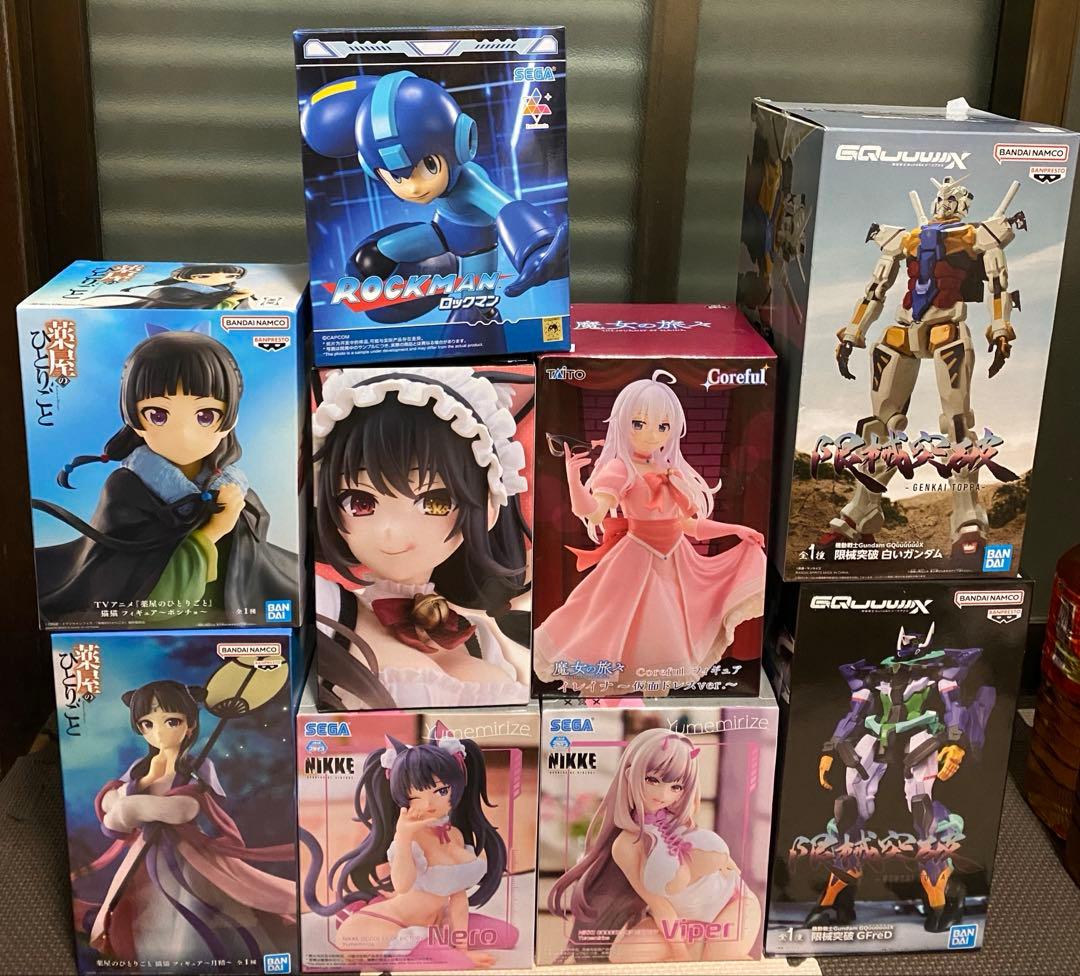 プライズ景品まとめ売り　フィギュア9体