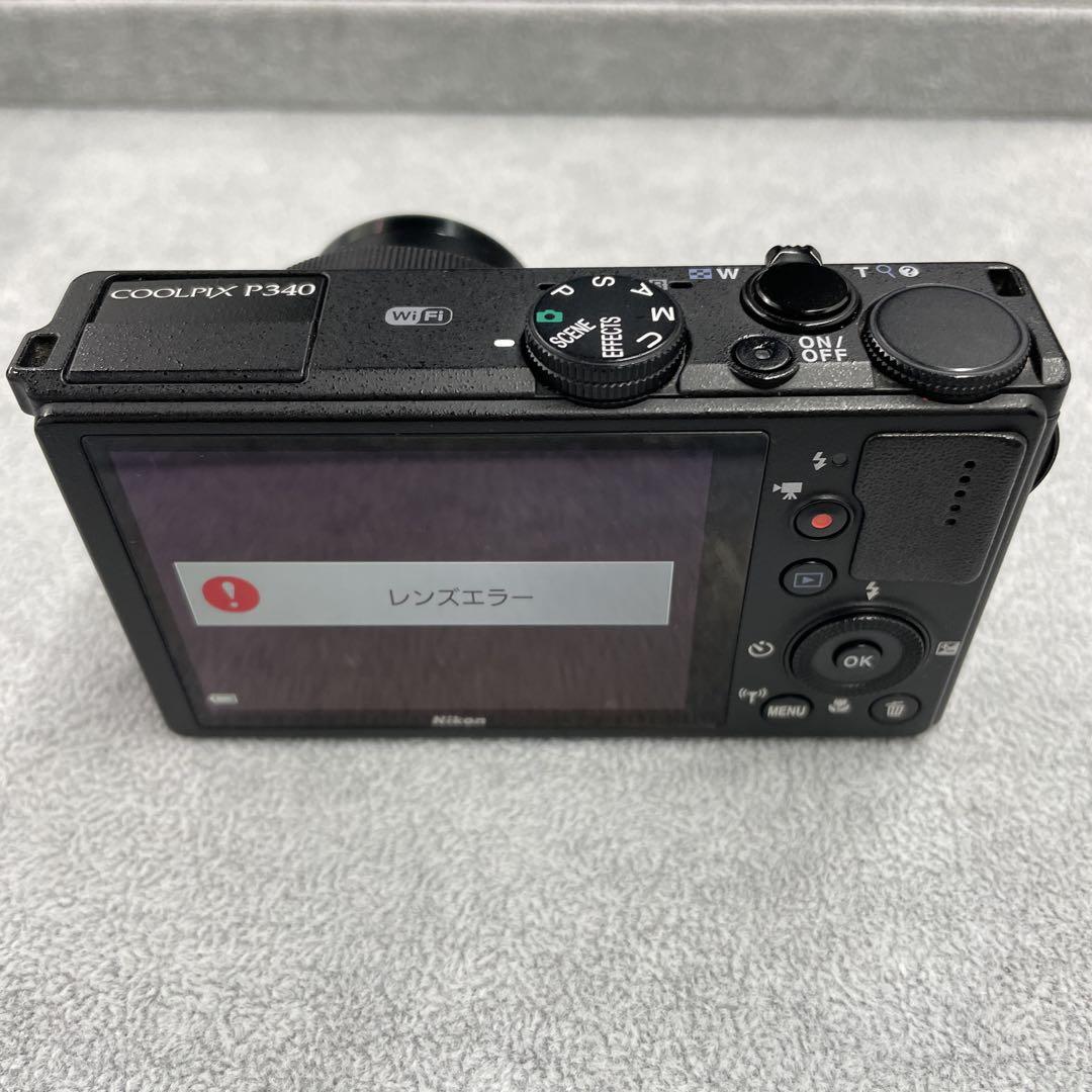 Nikon ニコン COOLPIX P340 ブラック ジャンク品 FZ8656