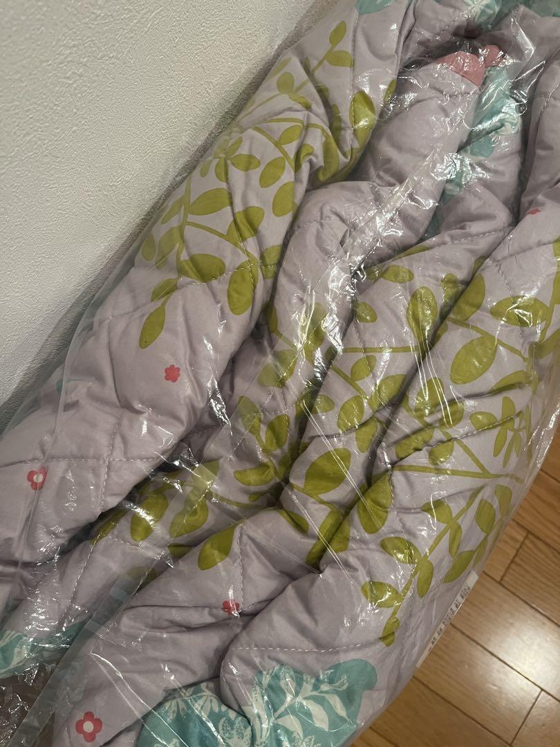 新品☆ベルメゾン ミニラボ☆洗える キルトラグ マット＊カーペット
