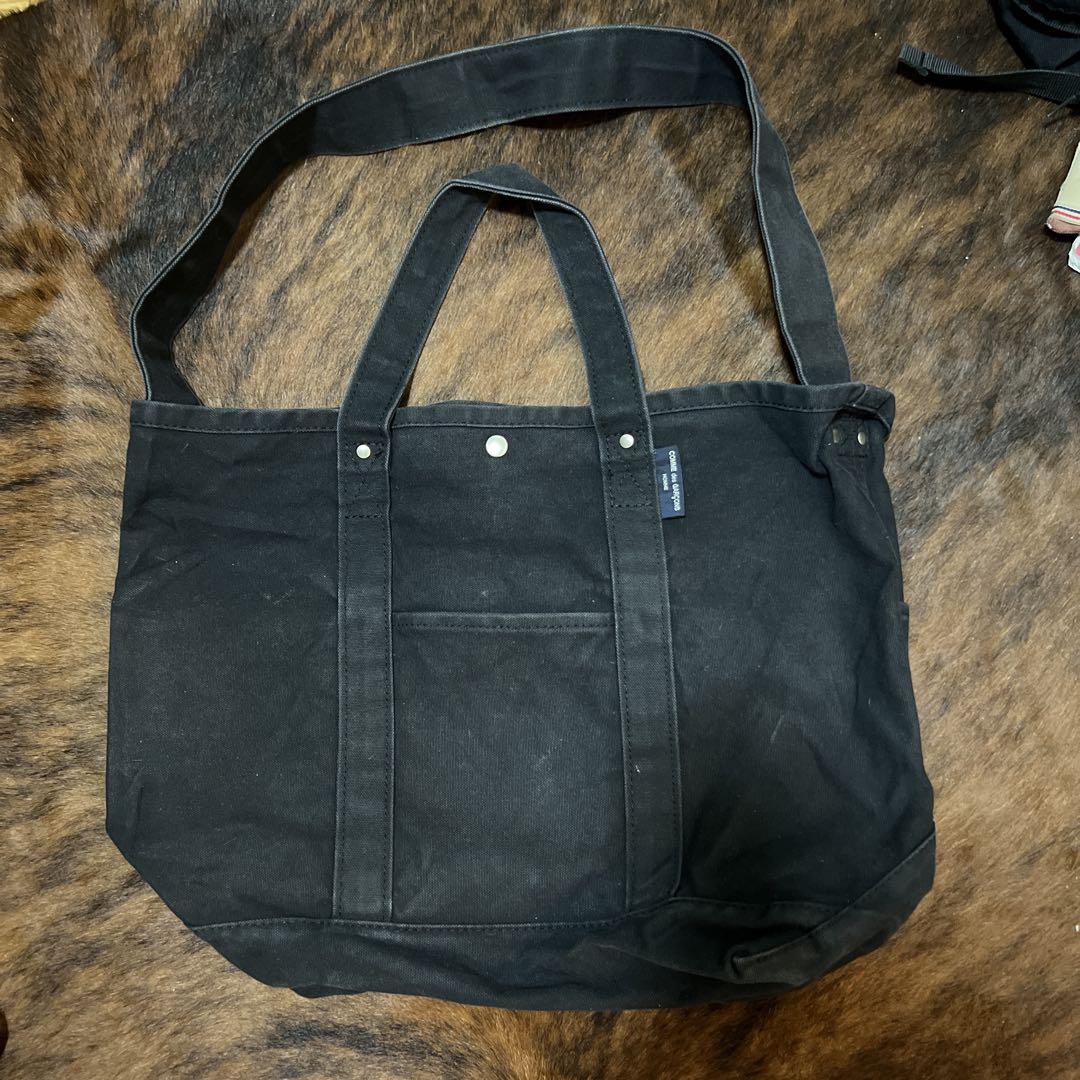 COMME des GARCONS HOMME PLUS トートバッグ ブラック COMME des GARCONS HOMME』 2WAY BAG（トートバッグ）｜COMME