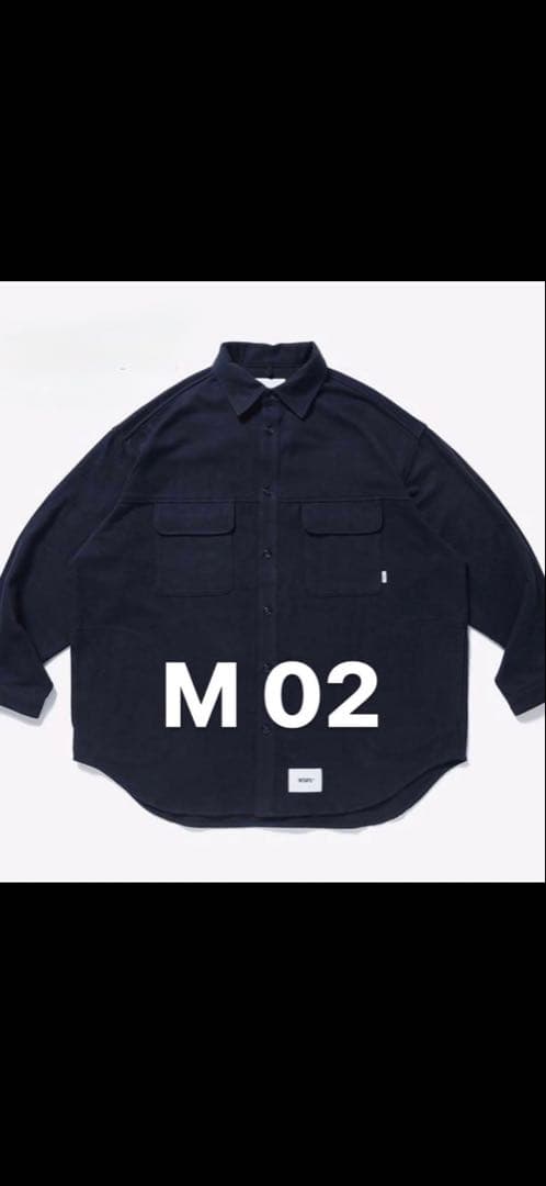 WTAPS WCPO 01 LS COTTON FLANNEL Size 2M WTAPS