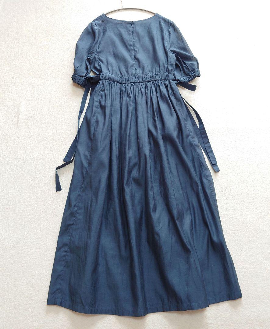 未使用品 S Max Maraシルク混マキシワンピース