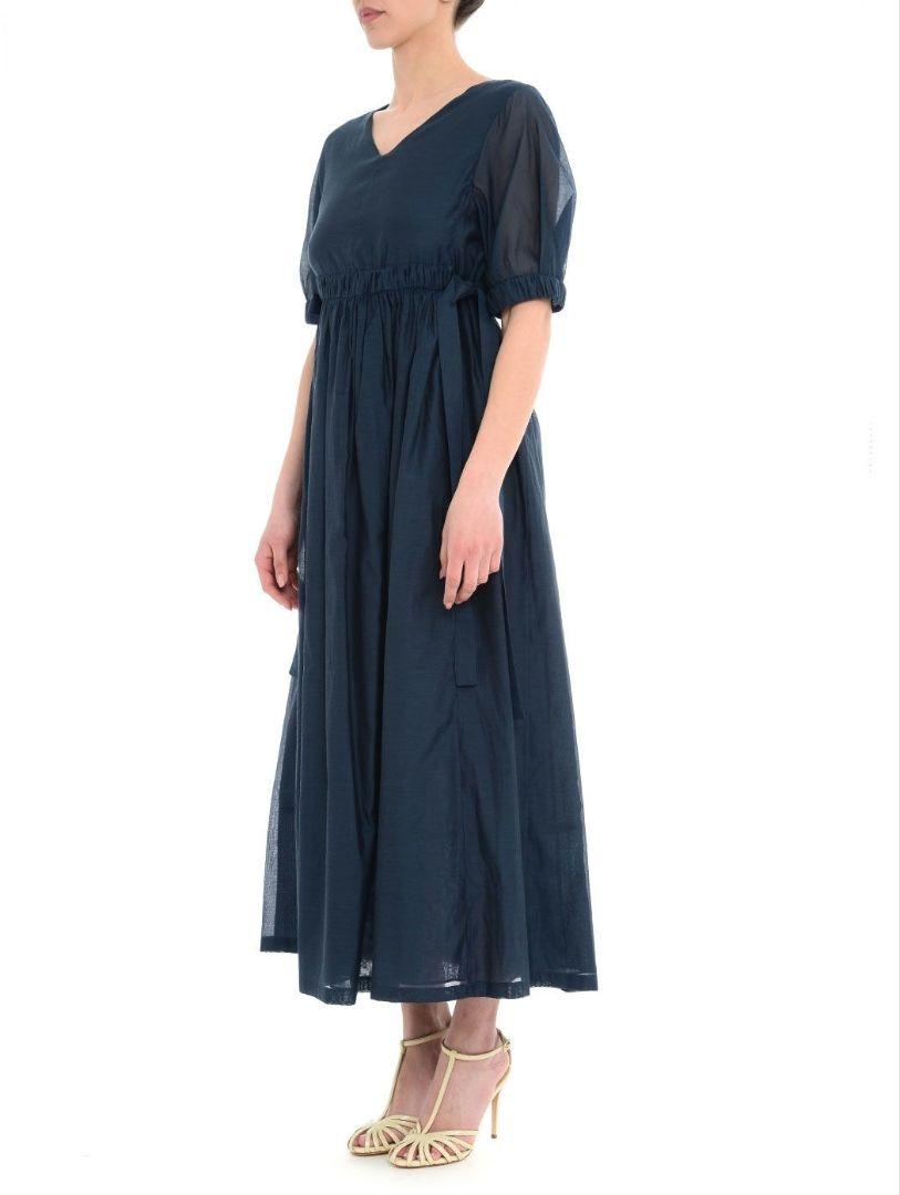 未使用品 S Max Maraシルク混マキシワンピース