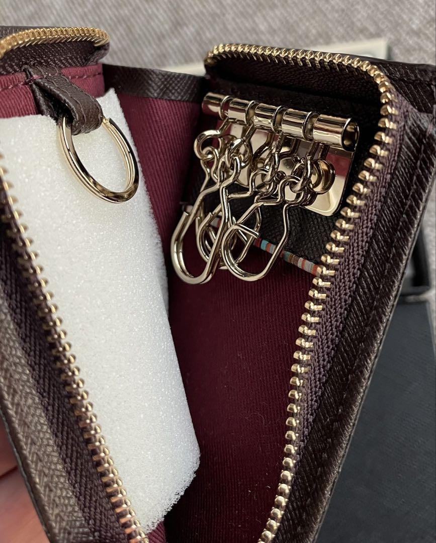 Paul Smith ブラウン レザー キーケース