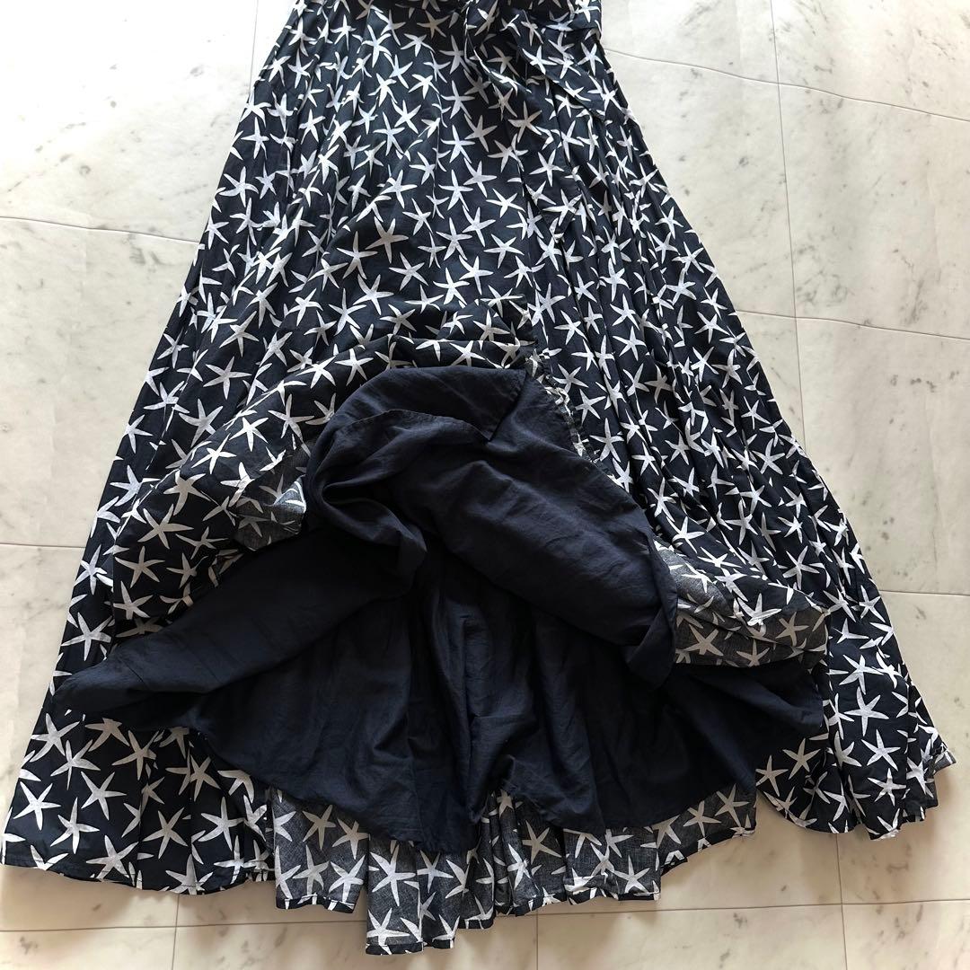 【別注】MARIHA×TOMORROWLAND マドモアゼルのドレス ヒトデ柄 【別注】MARIHA×TOMORROWLAND マドモアゼルのドレス ヒトデ柄