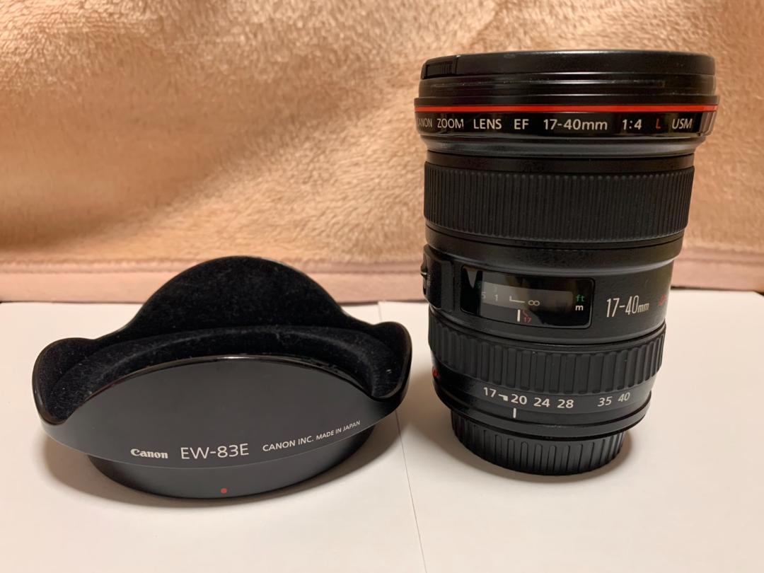 Canon EF 17-40mm f/4L USM レンズ 美品 Used Canon EF 17-40mm f/4 L USM | MPB