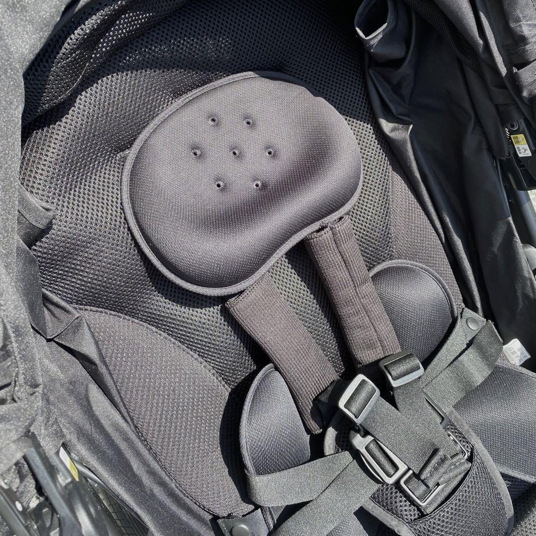 【美品】Aprica スムーヴプレミアム ベビーカー レインカバー付き