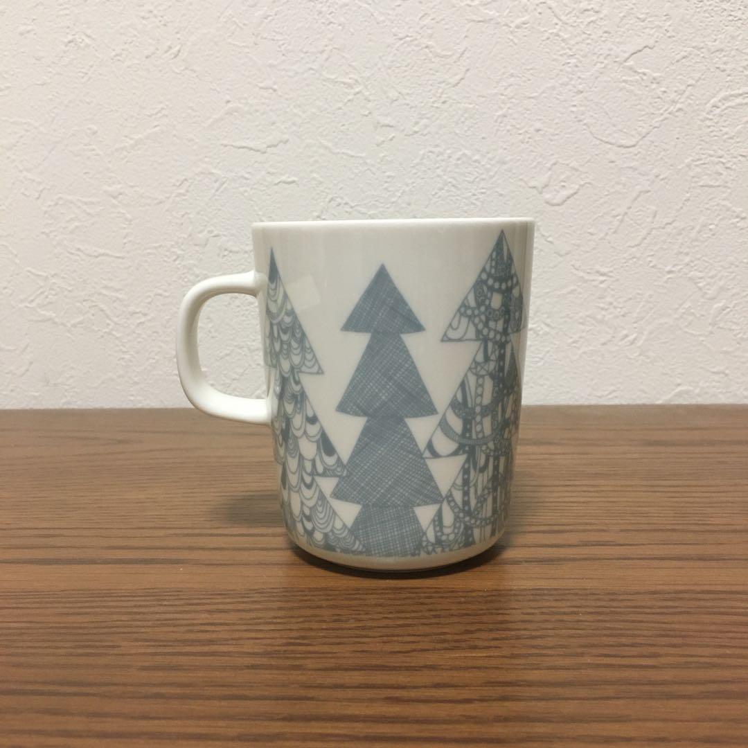 新品未使用marimekko マグカップクーシコッサ ブルー 250ml