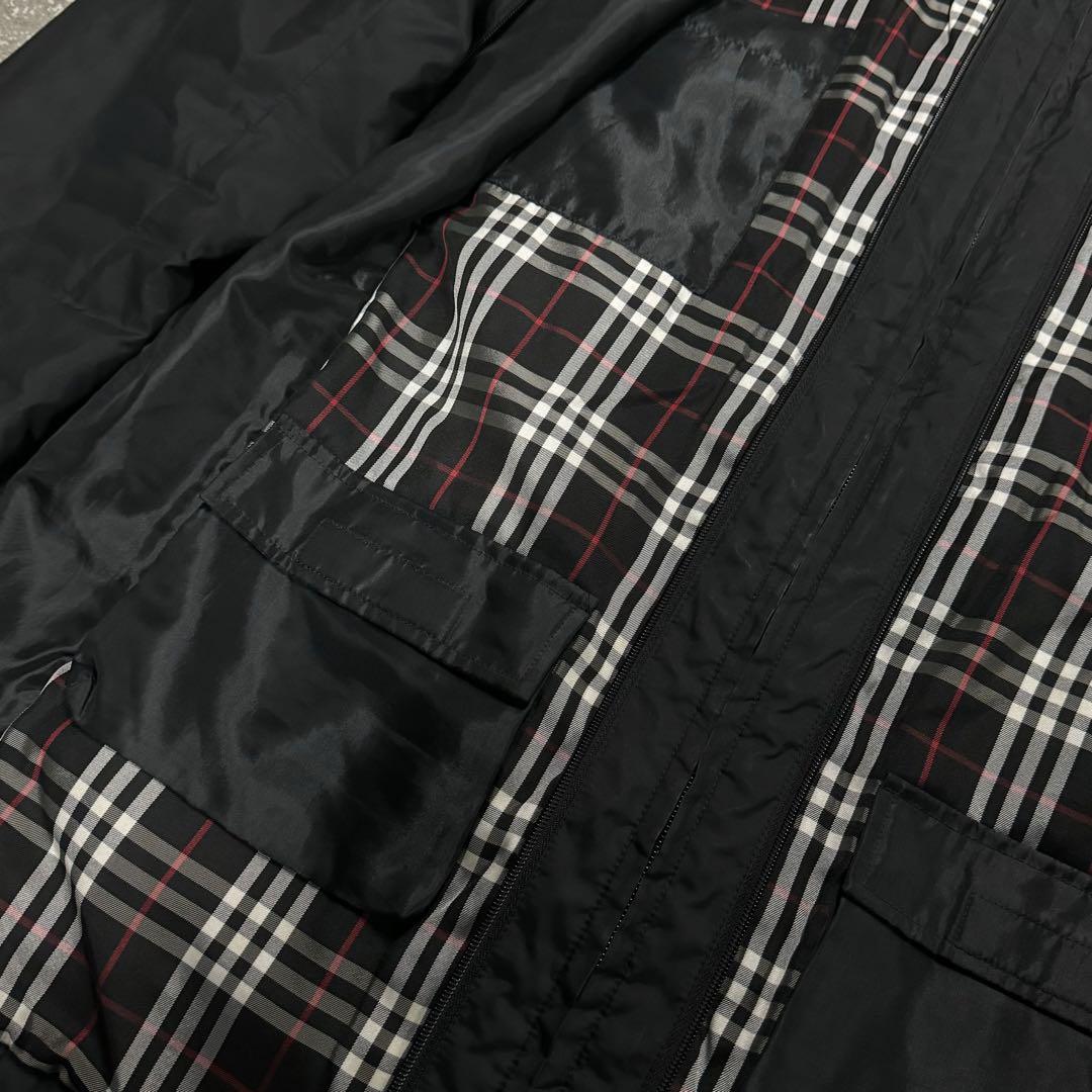 Burberry Black label ノヴァチェック可変ジャケット ギミック Burberry Black label ノヴァチェック可変ジャケット ギミック